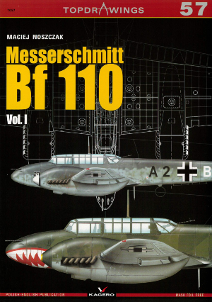 TOPDRAWINGS 57: Messerschmitt Bf 110 Vol.1