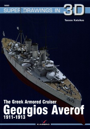 SUPER DRAWINGS IN 3D 16063: The Greek Armored Cruiser Georgios Averof 1911-1913